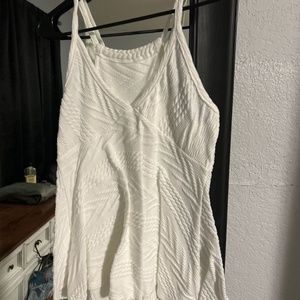 Flowy crochet tank top